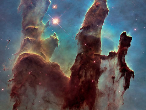 Eagle Nebula space universe wallpaper phone background