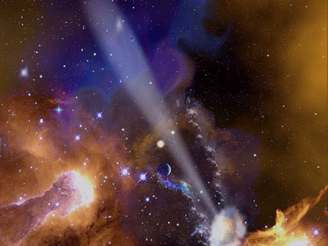 plasma cloud Orion nebula space universe galaxy wallpaper phone background