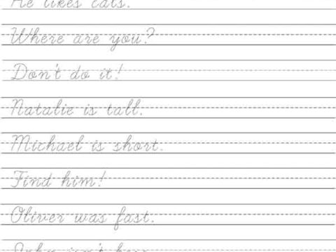 cursive